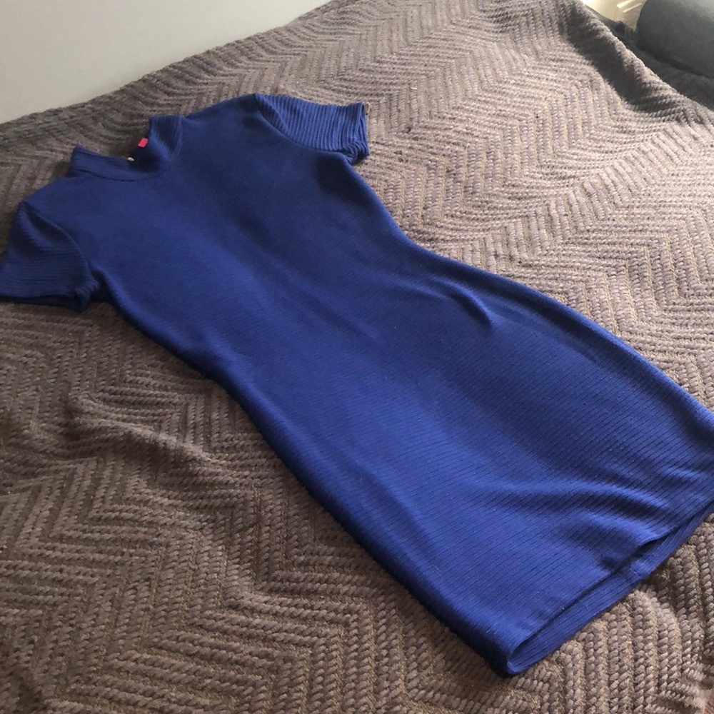 Forever 21 exclusive blue dress.